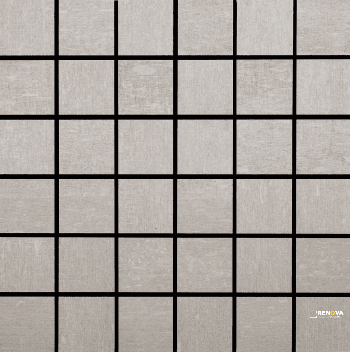 CROSSVILLE NATIVE METAL NICKEL PLATE 2X2 MOSAIC UNPOLISHED 0.98 SF/SHT