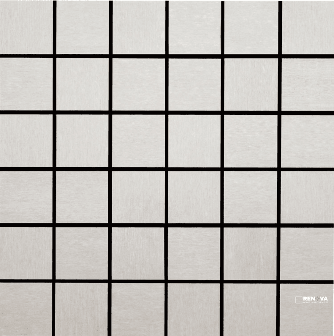 CROSSVILLE NATIVE METAL NOBLE PLATINUM 2X2 MOSAIC UNPOLISHED 0.98 SF/SHT
