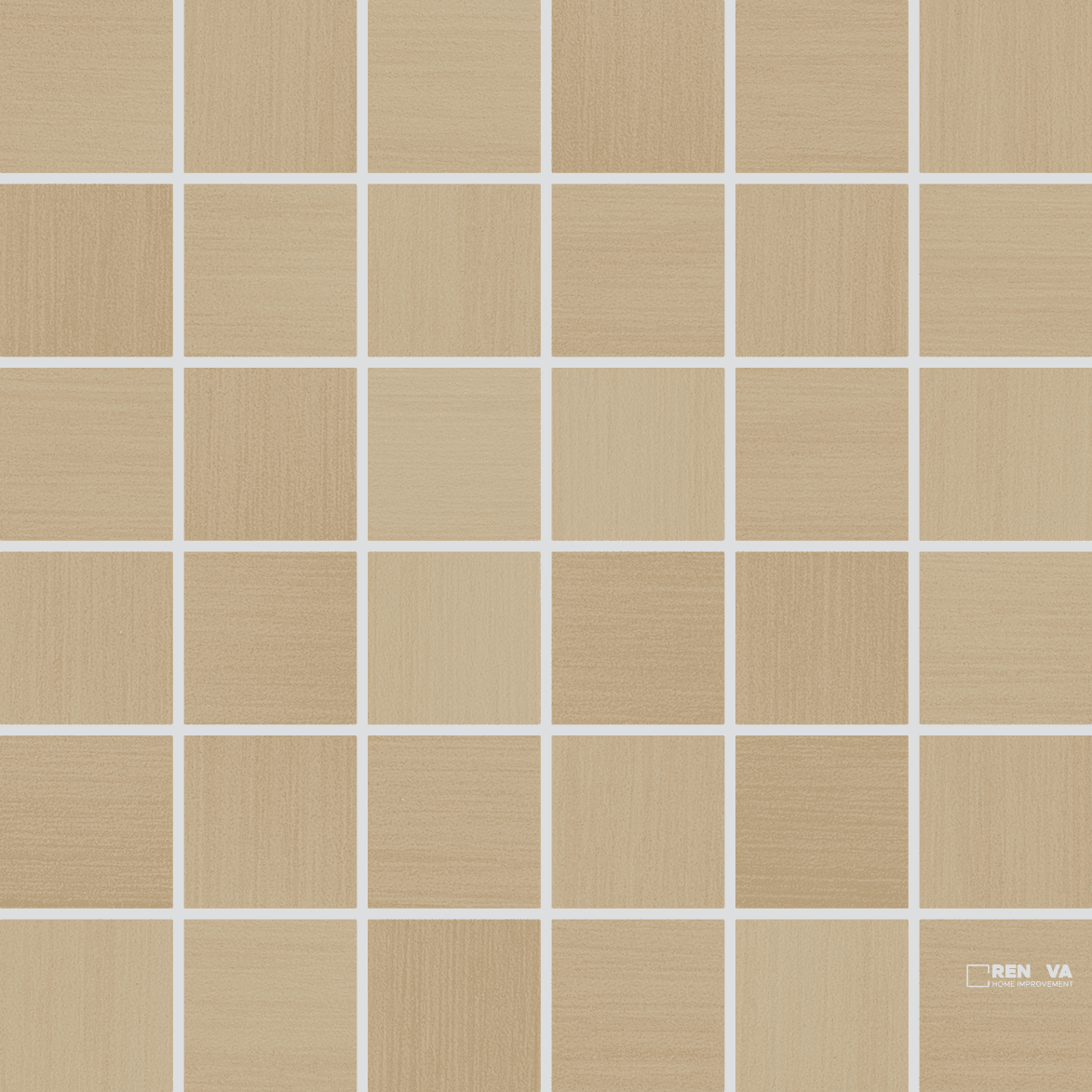 CROSSVILLE SHADES 2.0 CAMEL 2X2 MOSAIC UNPOLISHED 1 SF/SHT