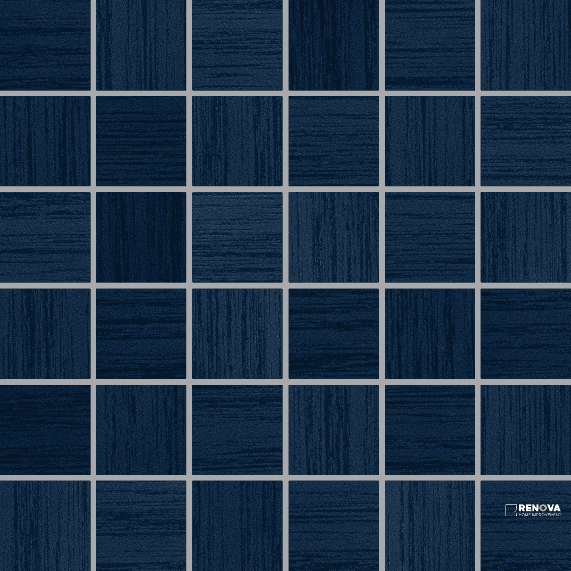 CROSSVILLE SHADES 2.0 MIDNIGHT 2X2 MOSAIC UNPOLISHED 1 SF/SHT