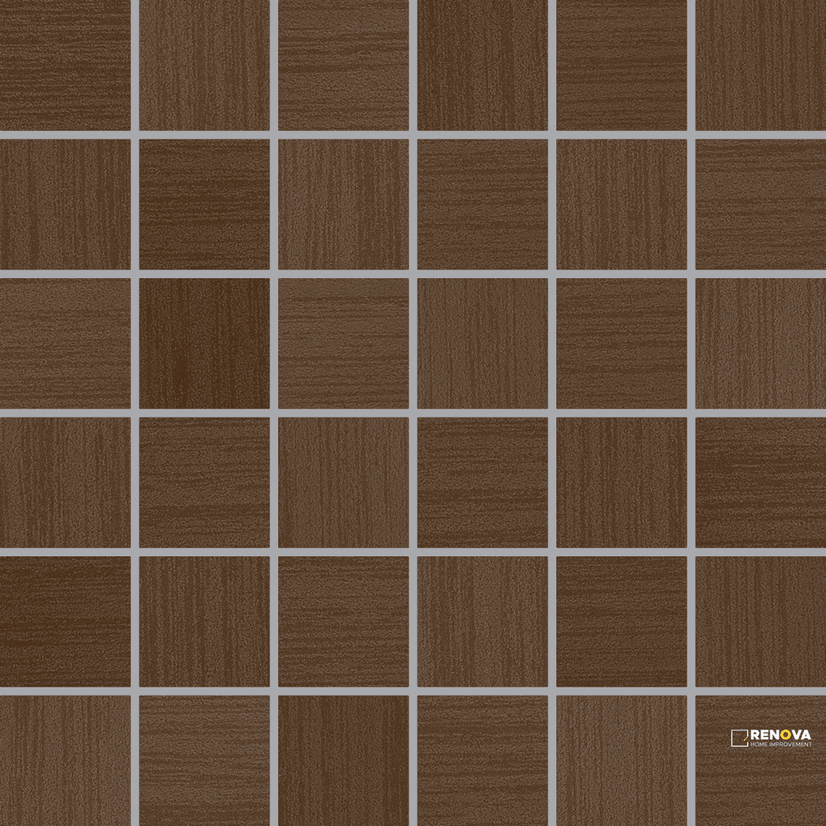 CROSSVILLE SHADES 2.0 RUSSET 2X2 MOSAIC UNPOLISHED 1 SF/SHT