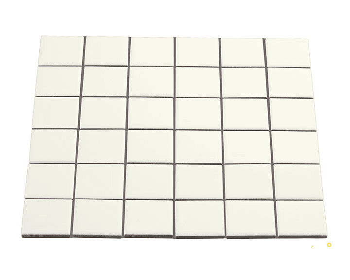 CROSSVILLE MULTIPLIER WHITE 2X2 MOSAIC GLOSS .97 SF/SHT