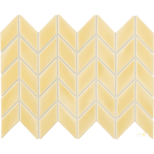 CROSSVILLE HANDWRITTEN BRIGHTS GOLD LEAF DIAMOND MOSAIC GLOSS .875 SF/SHT