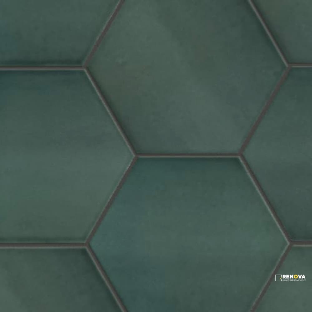 KENSINGTON GLOSSY WALL HEXAGON 6"