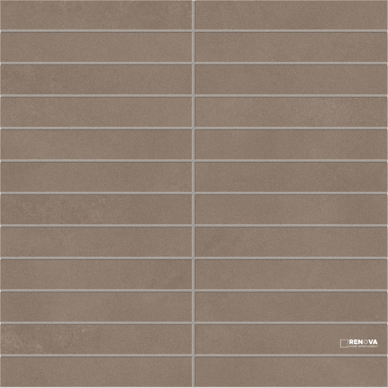 AGIO SLIM MATTE 1X6 STACKED MOSAIC 12X12