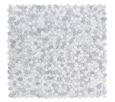 APHRODITE MARMALA WHITE MOSAIC 12" X 12"