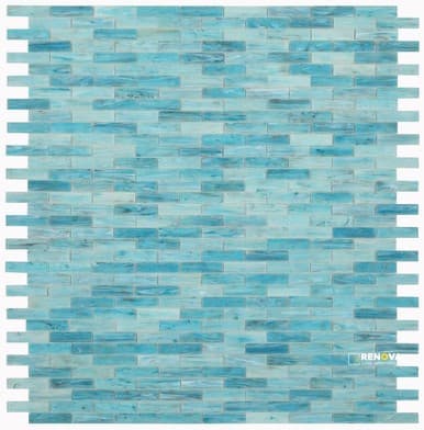 HOT BLUE MOSAIC 12.75" X 11.75"