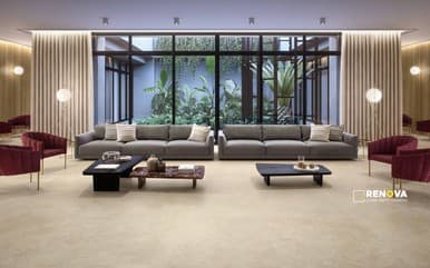 APPIA CROSS CUT BEIGE MATTE 24" X 48"