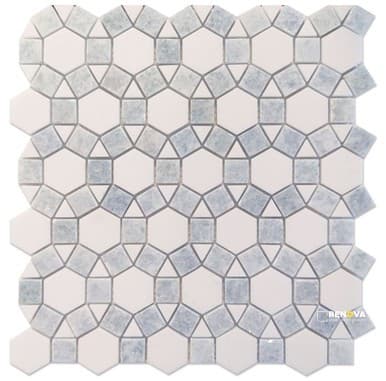AETHER CRYSTAL OCEAN MOSAIC 11.5" X 12"