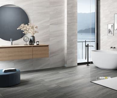 HQT QUARTZITE 8 DARK GREY 24" X 48"