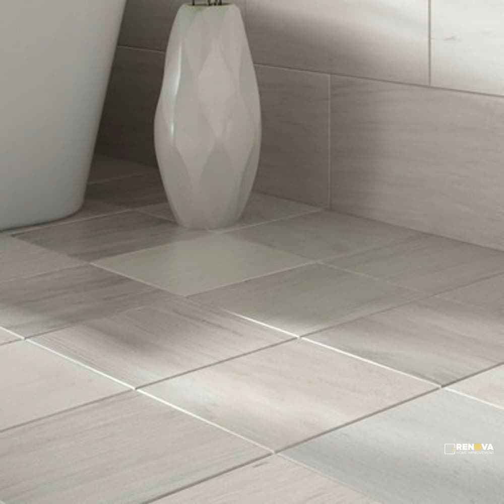 ASCEND STONE HONED CHEVRON STRAIGHT EDGE MOSAIC 1X6 - 15X17