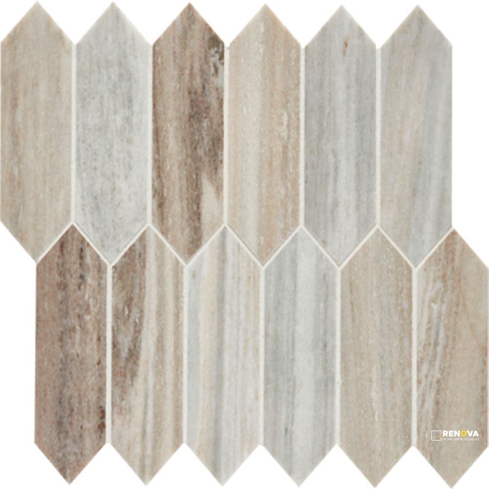 SKYLINE HONED PICKET MOSAIC