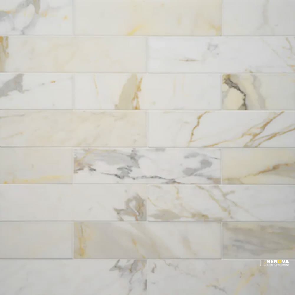 CALACATTA ORO HONED 3" X 12"