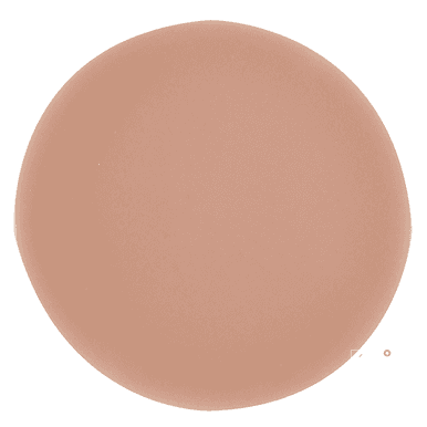 CROSSVILLE CURSIVE ROSE GOLD 4X4 CIRCLE GLOSS