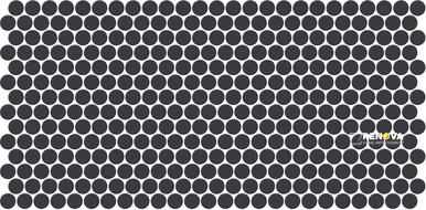 COLOR STORY MOSAICS PENNY ROUNDS MATTE PATTERN - 12X14